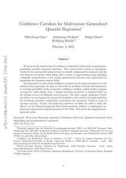 Confidence Corridors for Multivariate Generalized Quantile Regression
