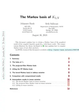 The Markov basis of $K_{3,N}$