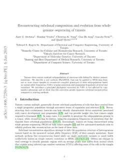 Reconstructing subclonal composition and evolution from whole genome
  sequencing of tumors