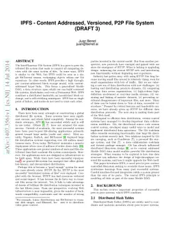 IPFS - Content Addressed, Versioned, P2P File System