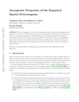 Asymptotic Properties of the Empirical Spatial Extremogram