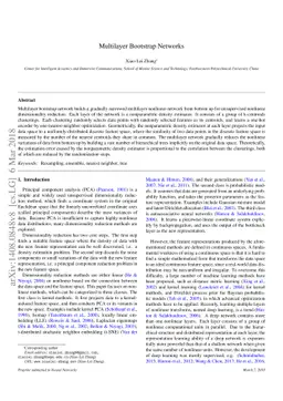 Multilayer bootstrap networks