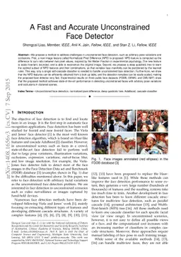 A Fast and Accurate Unconstrained Face Detector