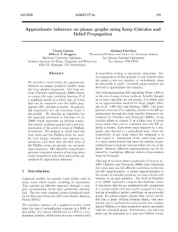Approximate inference on planar graphs using Loop Calculus and Belief
  Propagation