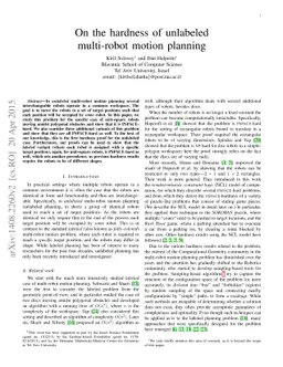 On the hardness of unlabeled multi-robot motion planning