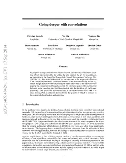 Going Deeper with Convolutions