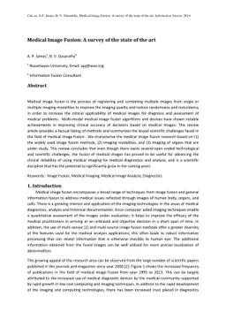 Medical Image Fusion: A survey of the state of the art