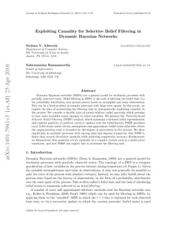 Exploiting Causality for Selective Belief Filtering in Dynamic Bayesian
  Networks