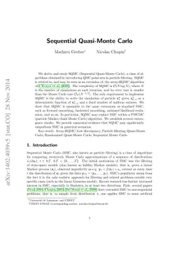 Sequential Quasi-Monte Carlo