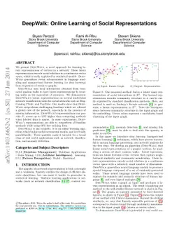 DeepWalk: Online Learning of Social Representations