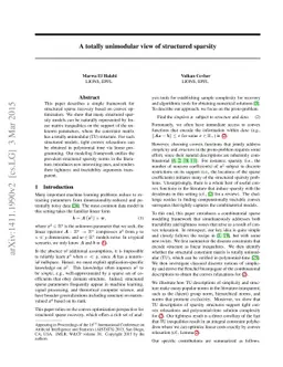 A totally unimodular view of structured sparsity