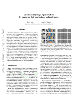 Understanding image representations by measuring their equivariance and
  equivalence