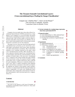 The Treasure beneath Convolutional Layers: Cross-convolutional-layer
  Pooling for Image Classification