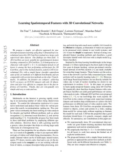 Learning Spatiotemporal Features with 3D Convolutional Networks