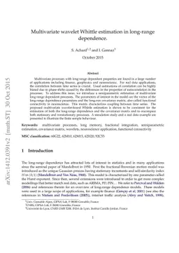 Multivariate wavelet Whittle estimation in long-range dependence