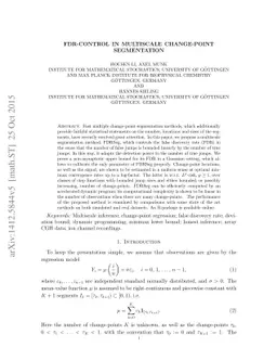 FDR-Control in Multiscale Change-point Segmentation