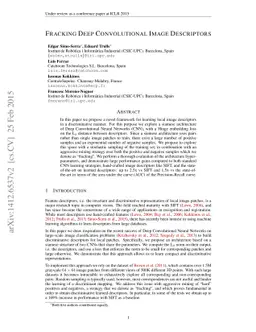 Fracking Deep Convolutional Image Descriptors
