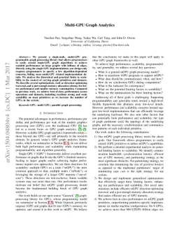Multi-GPU Graph Analytics