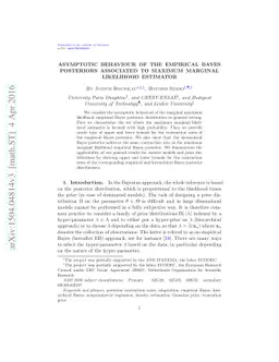 Asymptotic behaviour of the empirical Bayes posteriors associated to
  maximum marginal likelihood estimator