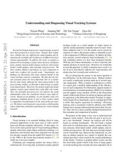 Understanding and Diagnosing Visual Tracking Systems