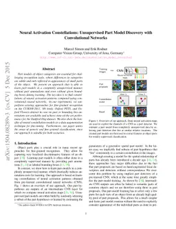 Neural Activation Constellations: Unsupervised Part Model Discovery with
  Convolutional Networks