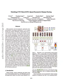 Matching-CNN Meets KNN: Quasi-Parametric Human Parsing