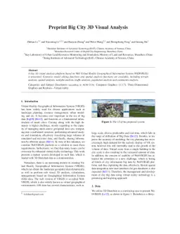 Preprint Big City 3D Visual Analysis