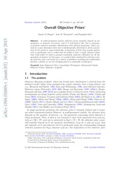 Overall Objective Priors