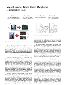 Preprint Serious Game Based Dysphonic Rehabilitation Tool