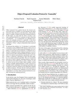Object-Proposal Evaluation Protocol is 'Gameable'