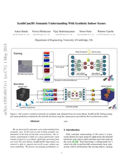 SynthCam3D: Semantic Understanding With Synthetic Indoor Scenes