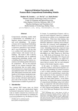 Improved Relation Extraction with Feature-Rich Compositional Embedding
  Models