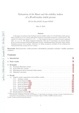Estimation of the Hurst and the stability indices of a $H$-self-similar
  stable process