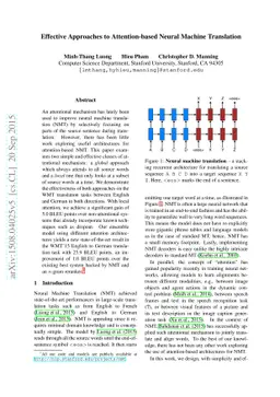 Effective Approaches to Attention-based Neural Machine Translation