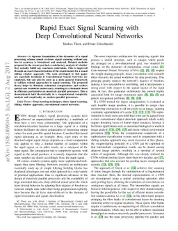 Rapid Exact Signal Scanning with Deep Convolutional Neural Networks