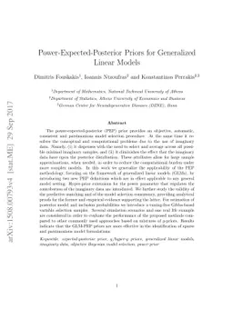 Power-Expected-Posterior Priors for Generalized Linear Models