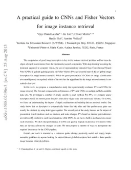 A Practical Guide to CNNs and Fisher Vectors for Image Instance
  Retrieval
