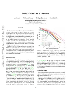 Taking a Deeper Look at Pedestrians