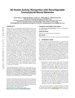 3D Human Activity Recognition with Reconfigurable Convolutional Neural
  Networks