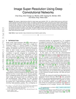 Image Super-Resolution Using Deep Convolutional Networks
