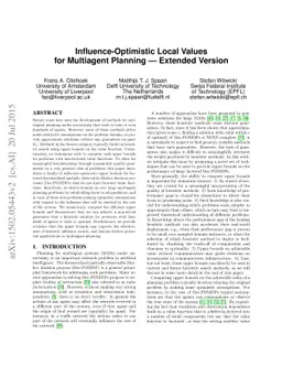 Influence-Optimistic Local Values for Multiagent Planning --- Extended
  Version