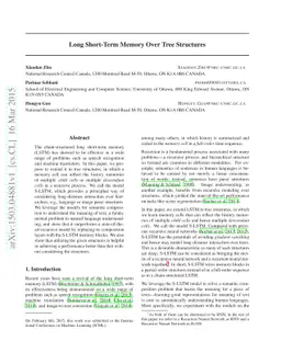 Long Short-Term Memory Over Tree Structures