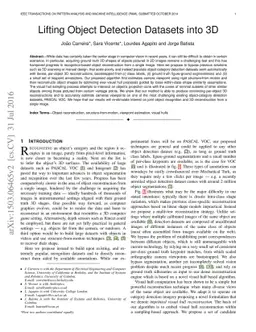 Lifting Object Detection Datasets into 3D