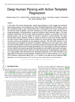 Deep Human Parsing with Active Template Regression