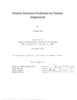 Protein Structure Prediction by Protein Alignments