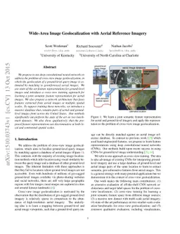 Wide-Area Image Geolocalization with Aerial Reference Imagery