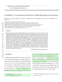 UA-DETRAC: A New Benchmark and Protocol for Multi-Object Detection and
  Tracking
