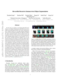 Reversible Recursive Instance-level Object Segmentation