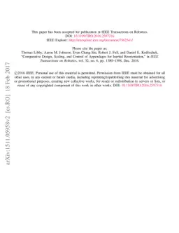 Comparative Design, Scaling, and Control of Appendages for Inertial
  Reorientation