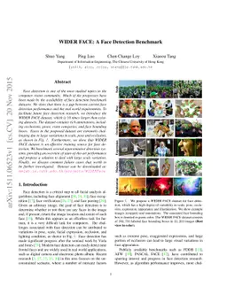 WIDER FACE: A Face Detection Benchmark